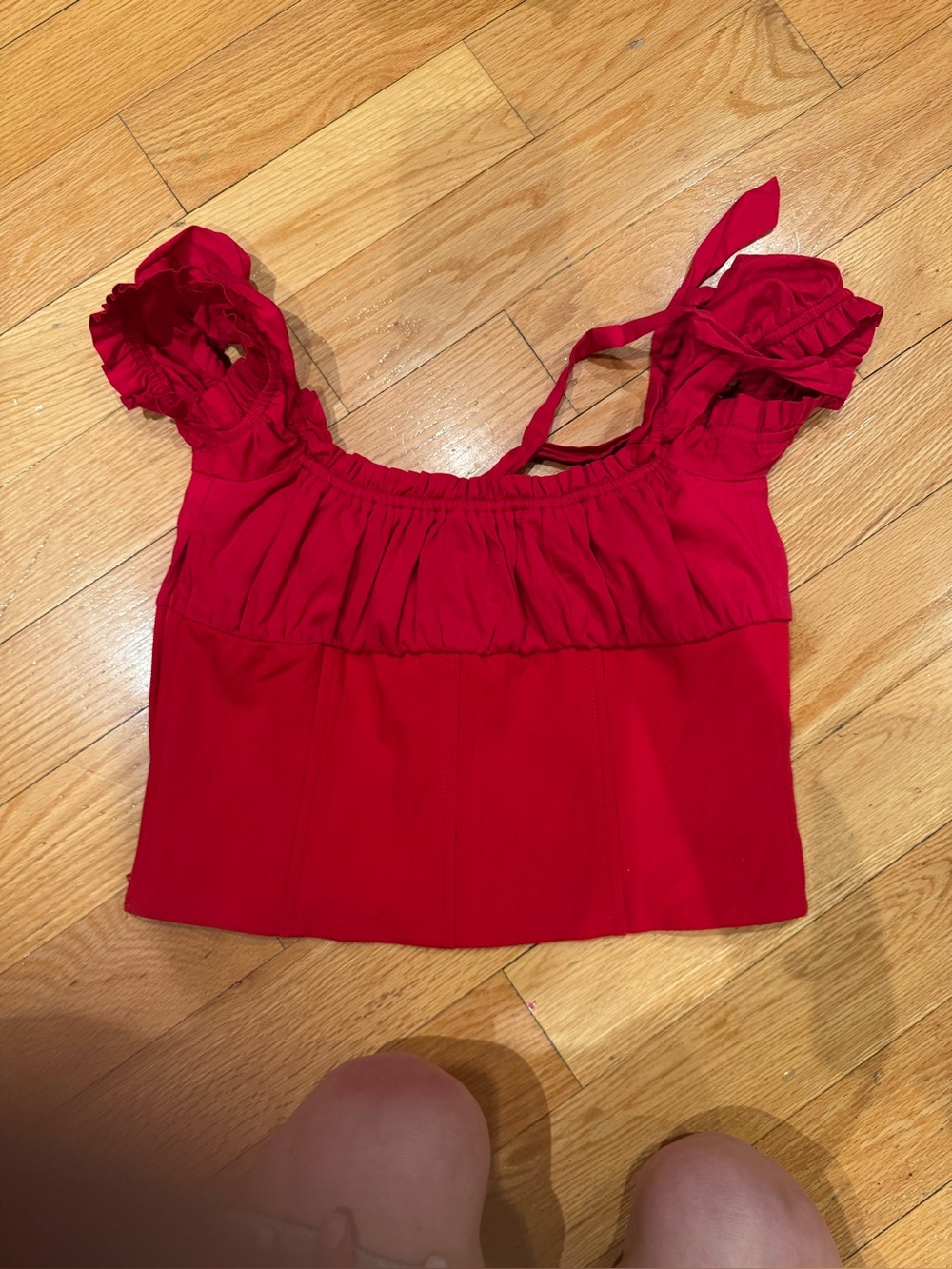 I.AM.GIA Naomi corset top cherry red - Picture 4 of 5